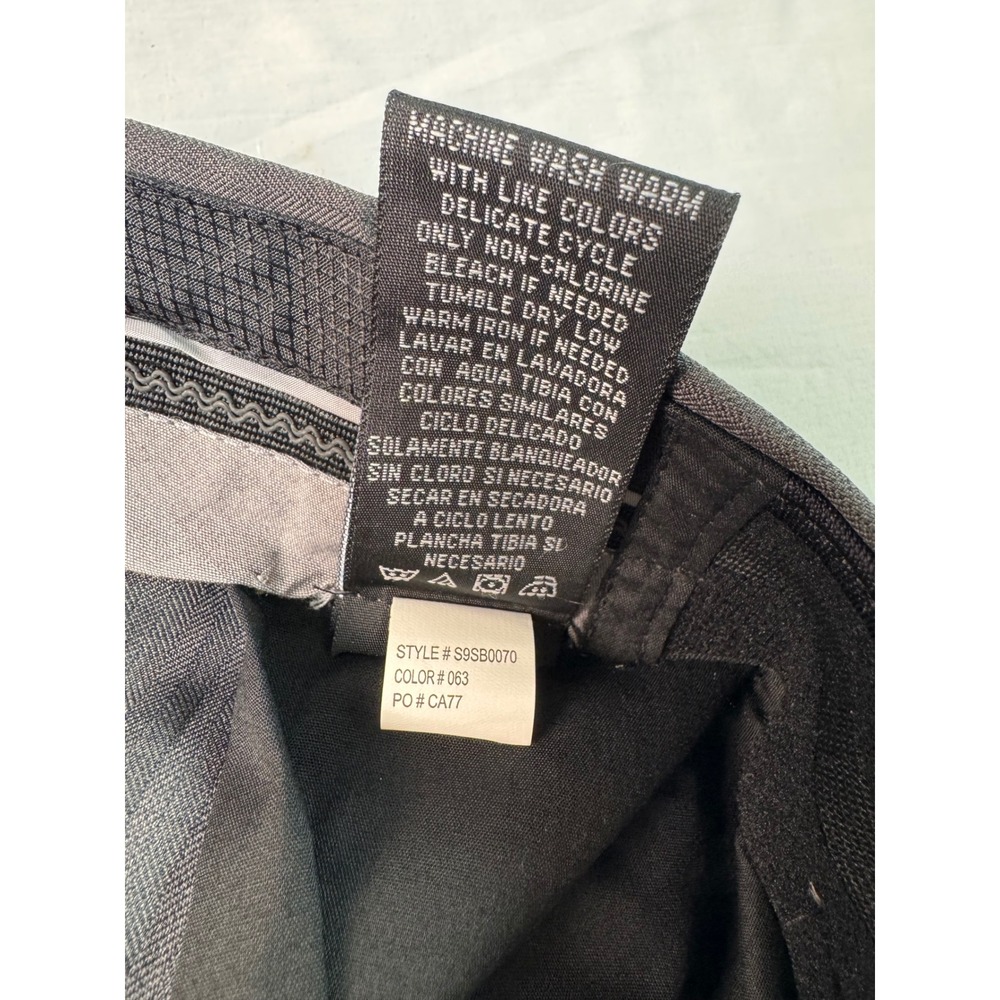 Savane Select Edition Dress Pants 36x30 Grey Wolf Herringbone Straight - Picture 6 of 16